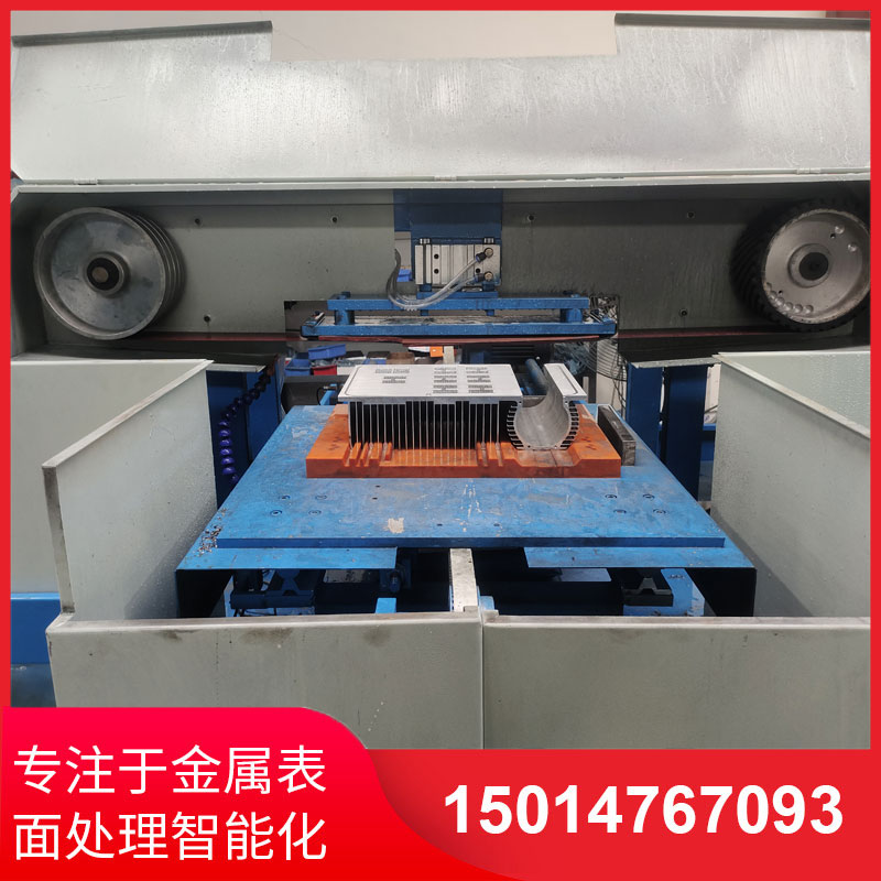 鋁材直紋(wen)拉絲機定(ding)製