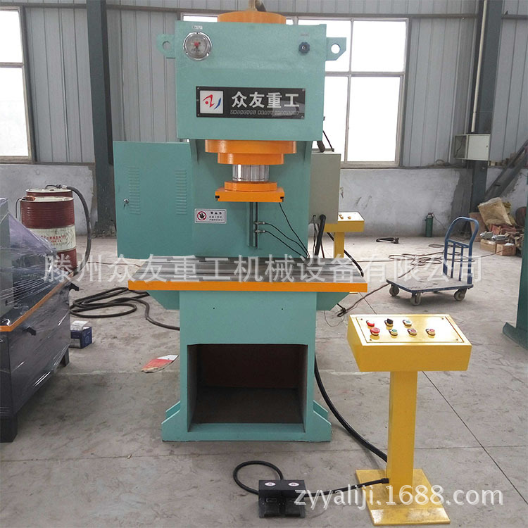 單臂(bi)液壓(ya)機(ji)20T小型C型數(shu)控(kong)設備(bei)工件(jian)校(xiao)正(zheng)壓(ya)裝油(you)壓機