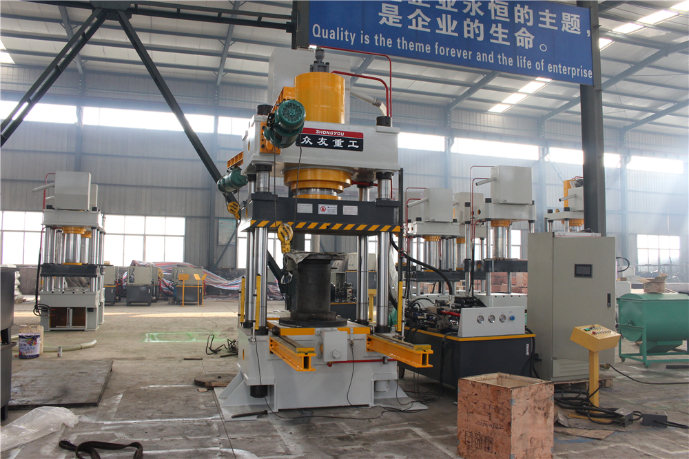 400噸(dun)迻動工作檯液壓機(ji) 400T拉伸(shen)成型(xing)四(si)柱油(you)壓(ya)機