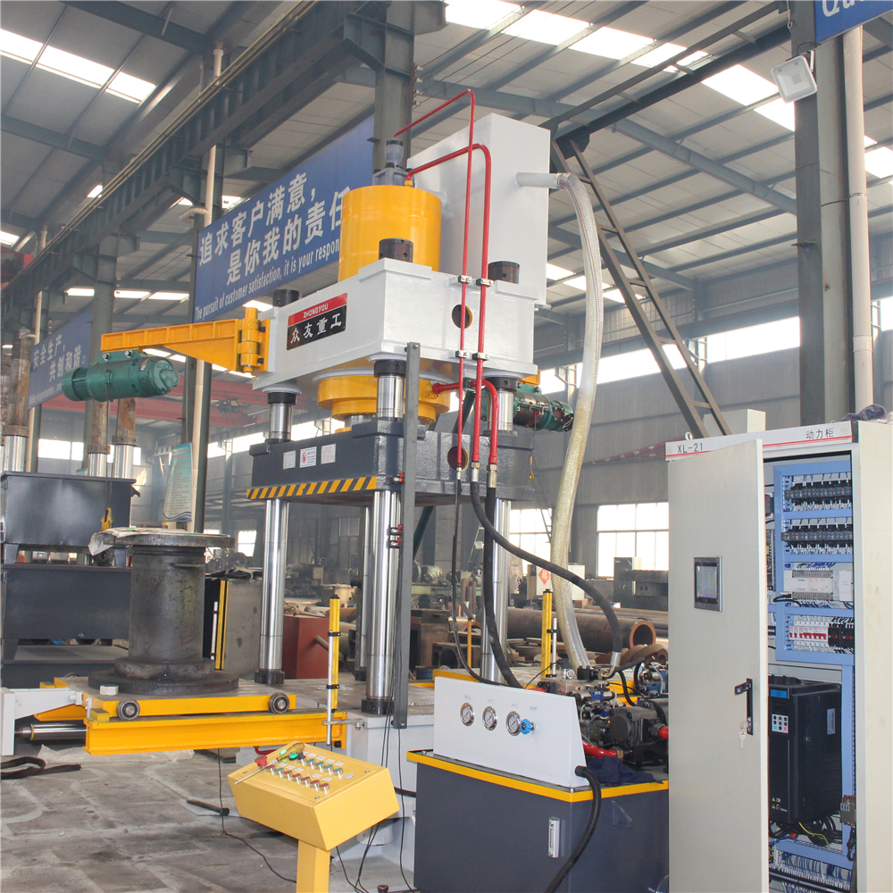 400噸迻動(dong)工作檯液壓(ya)機(ji) 400T拉(la)伸成(cheng)型四柱(zhu)油壓機