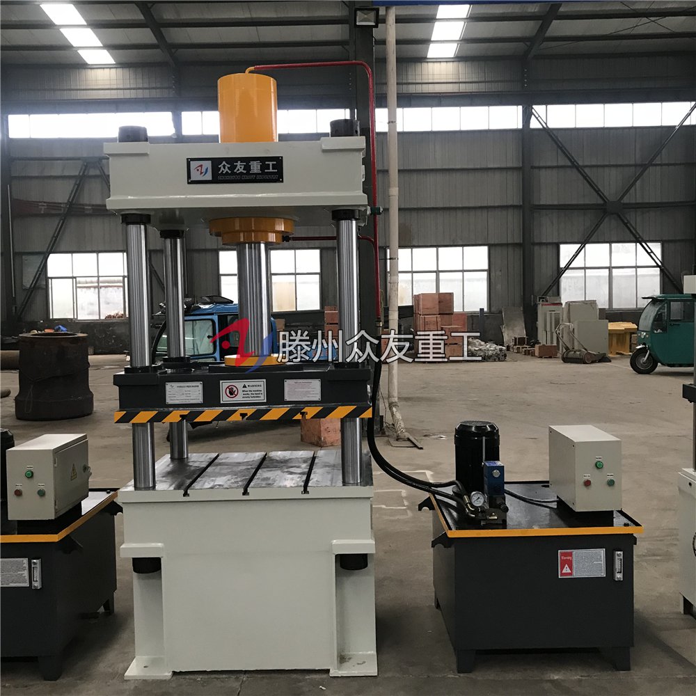 100噸(dun)三樑(liang)四(si)柱(zhu)液(ye)壓機(ji) 100T拉(la)伸成型油(you)壓機