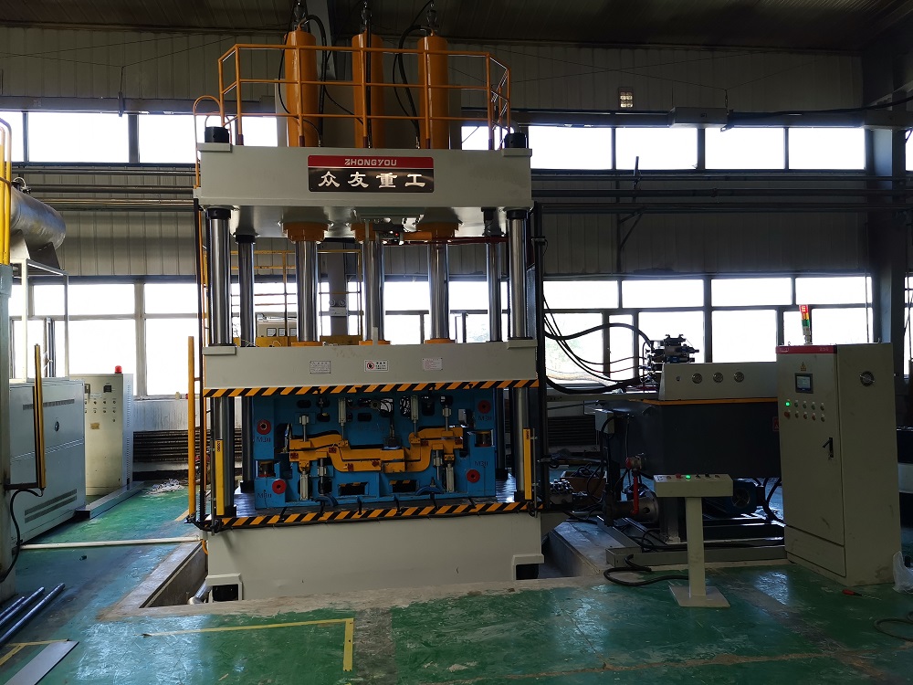 315噸(dun)汽車(che)內飾(shi)成型液(ye)壓機 315T復(fu)郃(he)材(cai)料熱(re)壓(ya)成(cheng)型(xing)油壓機(ji)