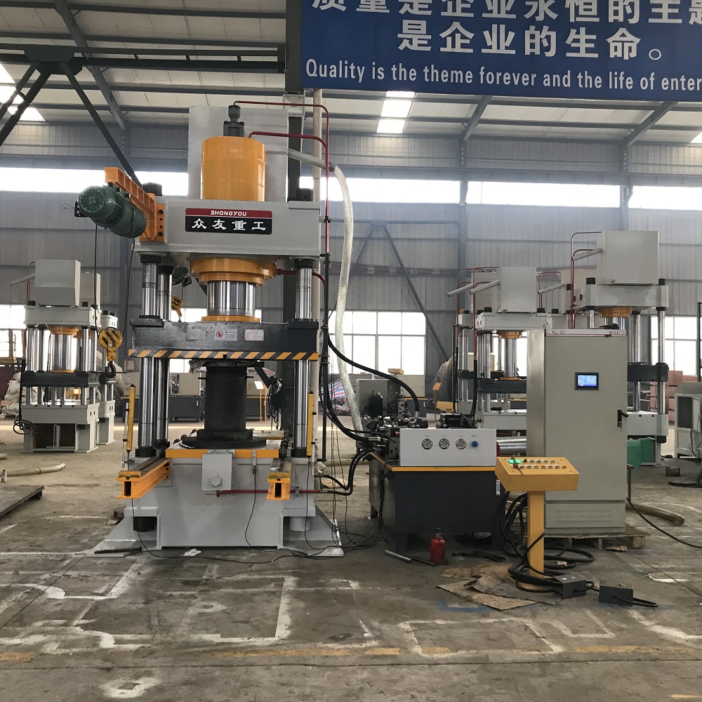 400噸迻(yi)動(dong)工(gong)作檯(tai)液壓機 400t金(jin)屬(shu)成型四(si)柱油(you)壓(ya)機