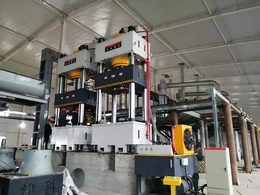 1000噸(dun)四柱液壓機 1000t金(jin)屬(shu)冷壓(ya)成型(xing)油(you)壓(ya)機