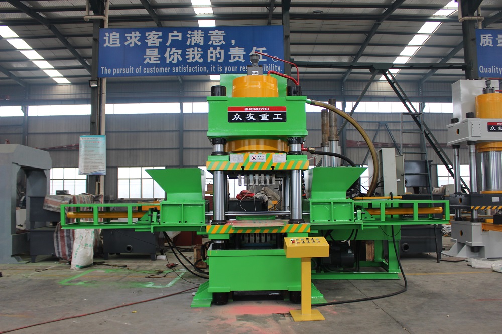500噸全(quan)自動(dong)雙色(se)魚餌壓塊機(ji) 500T粉(fen)末(mo)成(cheng)型液(ye)壓(ya)機
