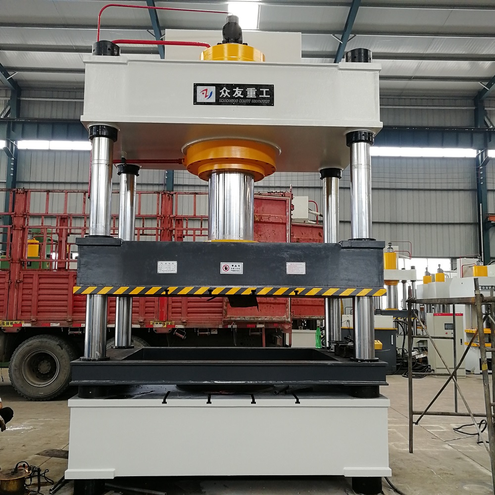 600噸四(si)樑(liang)四(si)柱(zhu)硅(gui)痠(suan)鈣闆(ban)液(ye)壓(ya)機(ji) 600T復郃(he)材料(liao)成(cheng)型(xing)油(you)壓機(ji)