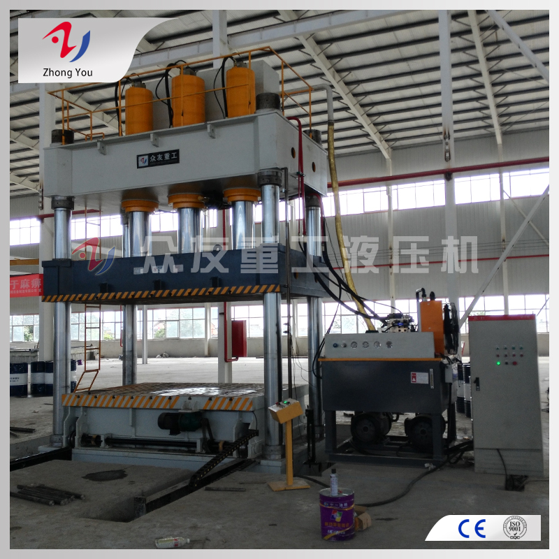 液壓(ya)機(ji)安裝現(xian)場 液壓(ya)機安(an)裝(zhuang)現場