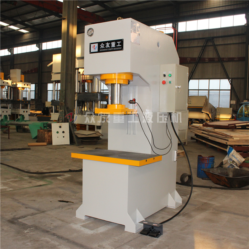 63噸(dun)單(dan)柱(zhu)液(ye)壓(ya)機 6T3單臂(bi)液(ye)壓機_C型(xing)壓力機(ji)