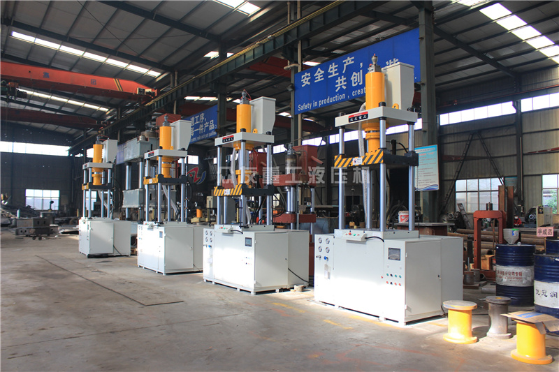 100噸液(ye)壓墊(dian)一體(ti)拉(la)伸(shen)機 100T四(si)柱液(ye)壓(ya)機