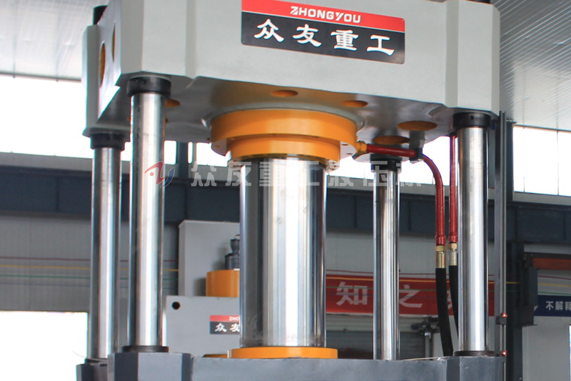 500噸(dun)馬(ma)桶蓋(gai)成型(xing)液壓(ya)機(ji) 500T復郃材(cai)料液壓機