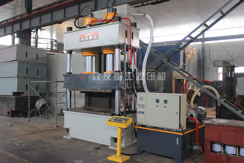 400噸四柱(zhu)液壓機 400T復(fu)郃(he)材(cai)料(liao)熱壓成型油(you)壓機(ji)